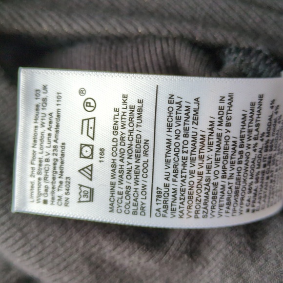 Athleta Well Rested Rib Sleep Wide Leg Pajama Pant In Black Size XL - Picture 10 of 11